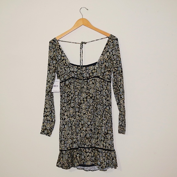 Free People Floral Boheme Mini Dress - Picture 5 of 15